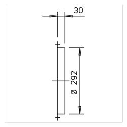 Helios FR 280 Winkel-Flanschring DN 280, Stahlblech verzinkt... HELIOS-01214 4010184012146 (Abb. 1)