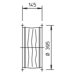 Helios STS 355 EX flexible Verbindung DN 355 für EX-Bereich mit 2 Rohrflanschen... HELIOS-02504 4010184025047 (Abb. 1)