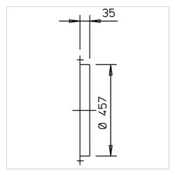 Helios FR 450 Winkel-Flanschring DN 450, Stahlblech verzinkt... HELIOS-01207 4010184012078 (Abb. 1)