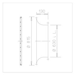 Helios Ansaugdüse ASD-RL 630 mit Ringleitung und Schutzgitter, Anschlussleitung 5m, DN 63... HELIOS-40629 4010184406297 (Abb. 1)