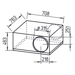Helios SBD 315 A Silentbox Rohrventilator schallgedämpft DN 315, 3-PH 230/400V, regelbar,... HELIOS-09718 4010184097181 (Abb. 1)