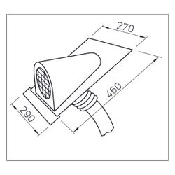 Helios SDH Satteldachhaube neues Gitterlayout... HELIOS-01476 4010184014768 (Abb. 1)