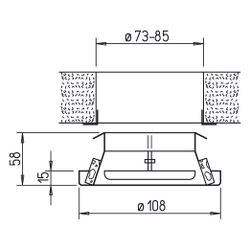 Helios MTVA 75/80 Metall-Tellerventil DN 75-80 für Abluft... HELIOS-08868 4010184088684 (Abb. 1)