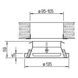 Helios MTVA 100 Metall-Tellerventil DN 100 für Abluft... HELIOS-08869 4010184088691 (Abb. 1)