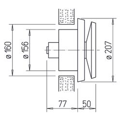 Helios ZTV 160 Zuluft-Thermostatventil DN 160... HELIOS-00074 4010184000747 (Abb. 1)
