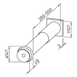 Helios ZLA 80 Zuluftautomat für Wandeinbau, DN 80... HELIOS-00214 4010184002147 (Abb. 1)