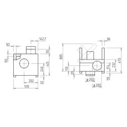 Helios MBD 200/4 EX Megabox, 3 PH, Anschluss DN 200, 1840m3/h, 550W, 400V... HELIOS-06008 4010184060086 (Abb. 1)