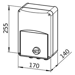 Helios Trafo-Drehzahlsteller TSW 7,5, 1-PH 230V, 7,5A... HELIOS-01596 4010184015963 (Abb. 1)