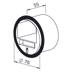 Helios VKH 80/15-50 Volumenstrom-Konstanthalter DN 80, einstellbar 15-50m3/h... HELIOS-00001 4010184000013 (Abb. 1)
