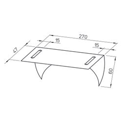 Helios MK 1 Montagekonsole zu RRK 100-125... HELIOS-05821 4010184058212 (Abb. 1)