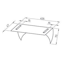 Helios MK 3 Montagekonsole zu RRK 315, 1 Stück... HELIOS-05823 4010184058236 (Abb. 1)