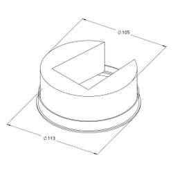 Helios AESE Schalldämmeinsatz zu AE GBE und AE HYGRO... HELIOS-02058 4010184020585 (Abb. 1)