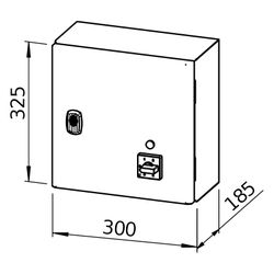 Helios Trafo-Drehzahlsteller TSW 10, 1-PH 230V, 10,0A... HELIOS-01498 4010184014980 (Abb. 1)