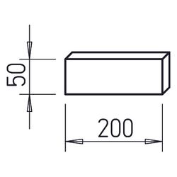 Helios FK-ED 200 Flachkanal Enddeckel 200x50mm, Stahlblech verzinkt... HELIOS-02944 4010184029441 (Abb. 1)