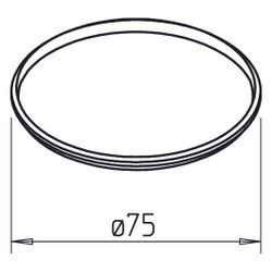 Helios FRS-DR 75 FlexPipe Dichtungsring DN 75, 10 Stück... HELIOS-02916 4010184029168 (Abb. 1)