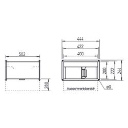 Helios KVD 200/4/40/20 Kanalventilator rechteckig, 3-PH 400V, 1500m3/h, 370W... HELIOS-05676 4010184056768 (Abb. 1)