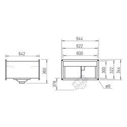 Helios KVD 280/4/60/30 EX Kanalventilator, EX-geschützt 3-PH 400V, drehzahlsteuerbar, 345... HELIOS-06812 4010184068129 (Abb. 1)