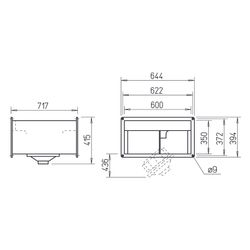Helios KVD 315/4/60/35 EX Kanalventilator, EX-geschützt 3-PH 400V, drehzahlsteuerbar, 420... HELIOS-06813 4010184068136 (Abb. 1)