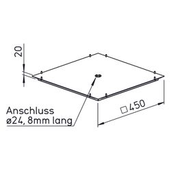 Helios GB-KW 315/355 Kondensatwanne zu Gigabox NG 315,355... HELIOS-05643 4010184056430 (Abb. 1)