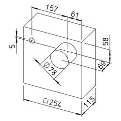 Helios ELS-GAP Aufputzgehäuse, Brandklasse B2, Kunststoff, Alpinweiß... HELIOS-08127 4010184081272 (Abb. 1)