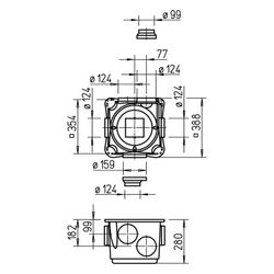 Helios Zentralentlüftungsbox EC, drehzahlsteuerbar mit Poti oder 3-Stufenschalter... HELIOS-01457 4010184014577 (Abb. 1)