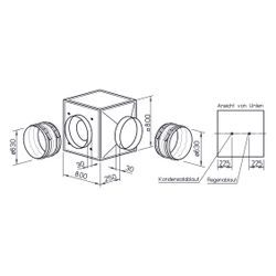 Helios GBD 630/4 T 120 GigaBox für Temperatur bis 120 Grad C, 400V drehzahlsteuerbar AC I... HELIOS-05779 4010184057796 (Abb. 1)