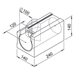 Helios RP-T Renopipe T-Stück DN 100/100/100, 4 Stück... HELIOS-03062 4010184030621 (Abb. 1)