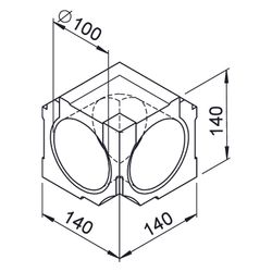 Helios RP-SIW Renopipe Stuck Innenwinkel DN 100, 2 Stück... HELIOS-03077 4010184030775 (Abb. 1)