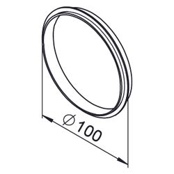 Helios RP-LD Renopipe Lippendichtung DN 100, EPDM... HELIOS-03033 4010184030331 (Abb. 1)