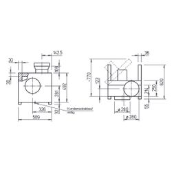 Helios MBW EC 280 Megabox mit EC-Motor 1-PH-230V regelbar, 410W, DN 280, 2630m3/h... HELIOS-05850 4010184058502 (Abb. 1)