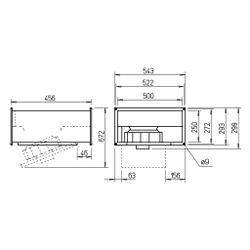 Helios Kanalventilator KRW EC 315/50/25 A, ausklappbar, 1.210m3/h, 150W, 1-phasig 230V re... HELIOS-08170 4010184081708 (Abb. 1)