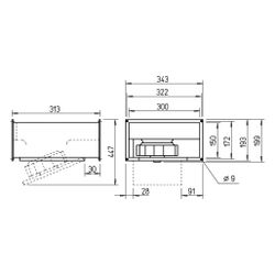 Helios Kanalventilator KRW EC 180/30/15, ausklappbar, 720m3/h, 100W, 1-phasig 230V regelb... HELIOS-08168 4010184081685 (Abb. 1)