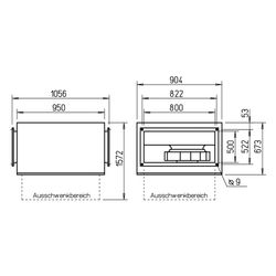 Helios Kanalventilator SKRD EC 500/80/50 B Silent, EC schallgedämpft, regelbar, 8.760m3/h... HELIOS-08179 4010184081791 (Abb. 1)