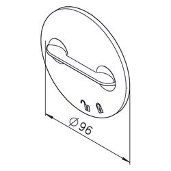 Helios FRS-VDB FlexPipe Verschlussdeckel mit Bajonettverschluss für Blechteile... HELIOS-03853 4010184038535 (Abb. 1)