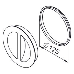 Helios FRS-VD 125 FlexPipe Verschlussdeckel DN 125... HELIOS-03865 4010184038658 (Abb. 1)