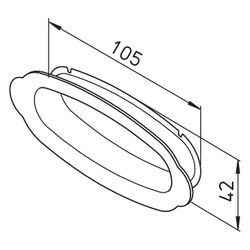 Helios FRS-VD 51 FlexPipe Verschlussdeckel DN 51, 10 Stück... HELIOS-03866 4010184038665 (Abb. 1)