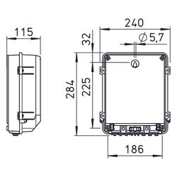 Helios FU-CS 2,5 Frequenzumrichter ComfortSinus 400V, 3PH, 2,5A... HELIOS-05871 4010184058717 (Abb. 1)