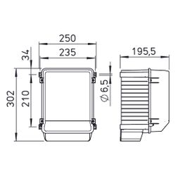 Helios FU-CS 14 Frequenzumrichter ComfortSinus 400V, 3PH, 14A... HELIOS-05875 4010184058755 (Abb. 1)