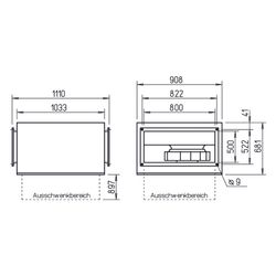 Helios SKRD 560/6/80/50 Silent Kanalventilator 3-PH 400V, schallgedämpft, 7600m3/h, 660W... HELIOS-08199 4010184081999 (Abb. 1)