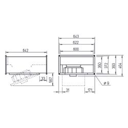 Helios KRD 355/4/60/35 Kanalventilator 3-PH 400V, 2840m3/h, 245W... HELIOS-08584 4010184085843 (Abb. 1)