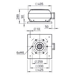 Helios VDW EC 200 Vertikal-Dachventilator 1-PH 230V, EC-Motor, 1150m3/h, 129W... HELIOS-07192 4010184071921 (Abb. 1)