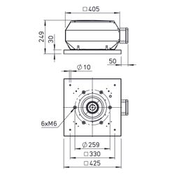 Helios VDW 225/2 Vertikal-Dachventilator 1-PH 230V, 2-polig, 1295m3/h, 185W... HELIOS-07196 4010184071969 (Abb. 1)