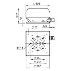 Helios VDD 315/4 EX Vertikal-Dachventilator 3-PH 400V, 4-polig, EX, 320W... HELIOS-07293 4010184072935 (Abb. 1)