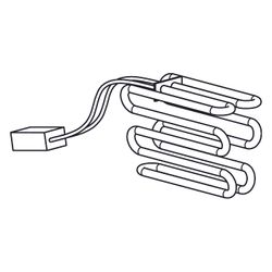 Helios KWL-EVH 500 W Elektro-Vorheizung zu KWL EC 500W, 1000W... HELIOS-04262 4010184042624 (Abb. 1)
