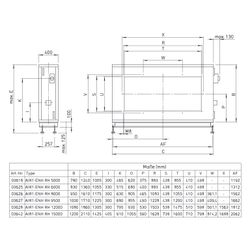 Helios Nachheizung elektrisch AIR1-ENH RH 9500, extern, 29,2kW, 400V... HELIOS-03627 4010184036272 (Abb. 1)
