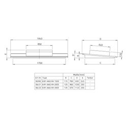 Helios Wetterschutzdach AIR1-AAD RH 3000, für Außenaufstellung, witterungsbeständig... HELIOS-06432 4010184064329 (Abb. 1)