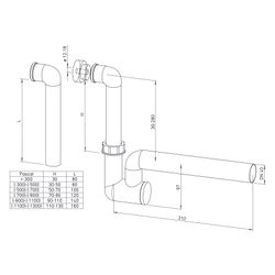 Helios Kugelsiphon AIR1-KS D für deckenmontierte AIR1 Geräte und Kühlregister, Anschluss ... HELIOS-07170 4010184071709 (Abb. 1)