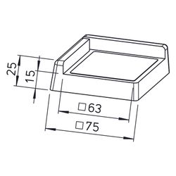 Helios SDD-U Schwingungsdämpfer-Unterlage für Aufstellung auf ebene Flächen... HELIOS-05627 4010184056270 (Abb. 1)