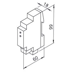 Helios KWL-KNX Connect KNX Busmodul für Helios easycontrols und und für Schaltschrankmont... HELIOS-20253 4010184202530 (Abb. 1)