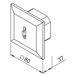 Helios Stufenschalter SU-3 10, 3-stufig, Lüfterstufe einstellbar, Unterputz, 10V DC... HELIOS-04266 4010184042662 (Abb. 1)